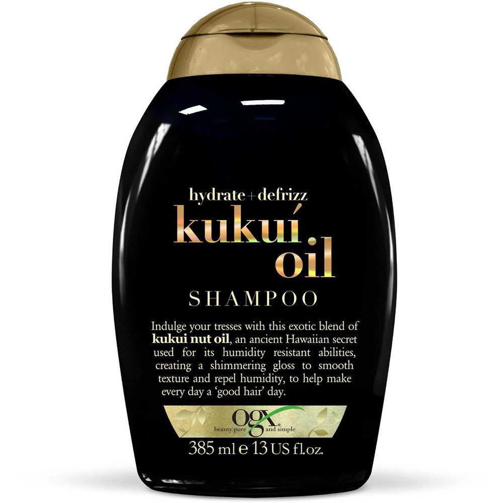 OGX Hydrate & Defrizz+ Kukui Oil Shampoo 385ml