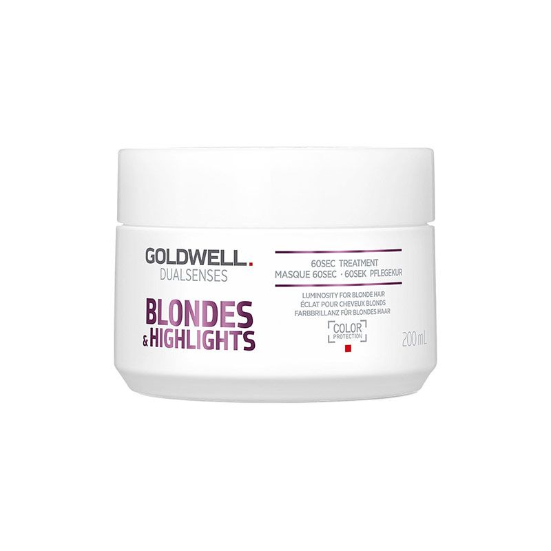Goldwell Dualsenses Blonde & Highlights Anti-Yellow 60Sec Treatment 200ml