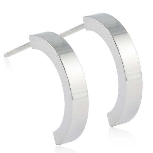 Blomdahls - NT Pendant Plain Curved 15mm