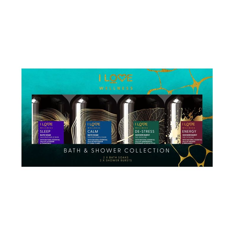 I Love Wellness Bath & Shower Mood Collection