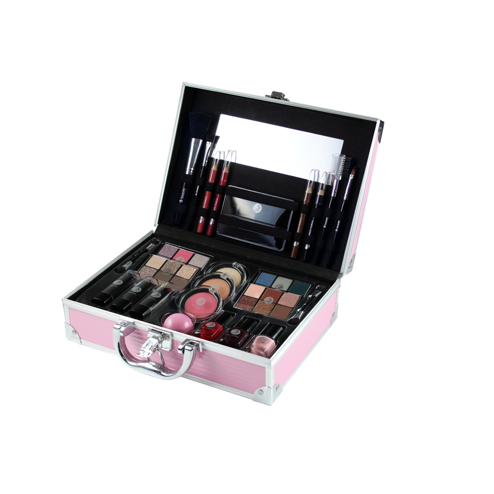 2K Born to be Pink Paris Makeup Case