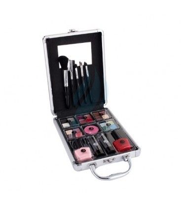 2K Complete Beauty Train Case Set