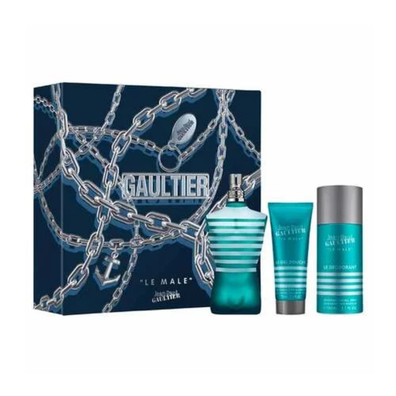 Jean Paul Gaultier Le Male Trio Giftset