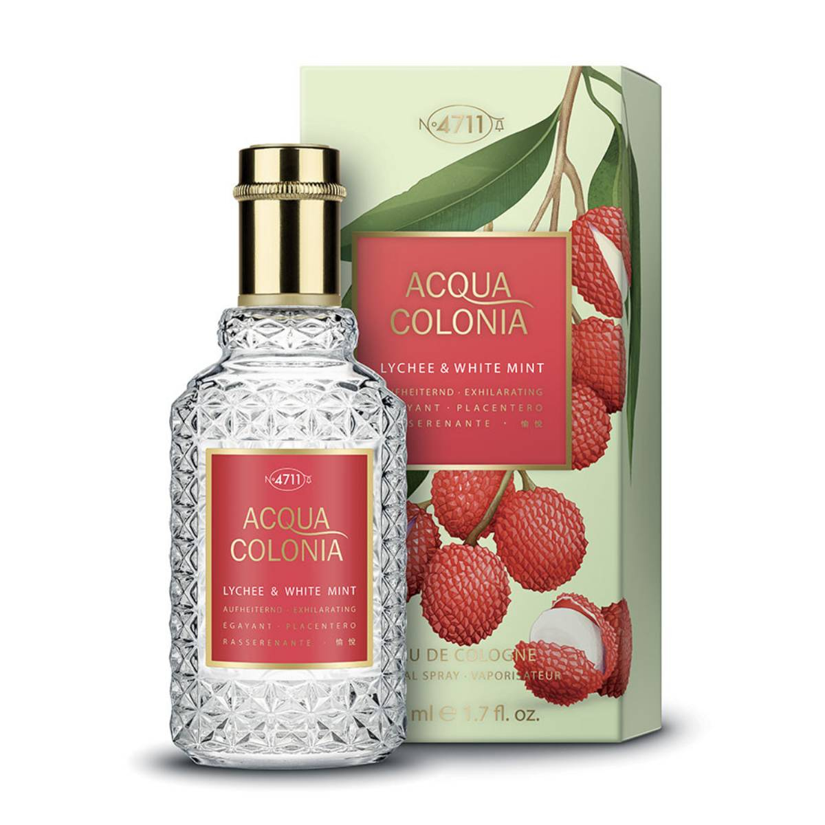 4711 Acqua Colonia Lychee And White Mint Edc 50ml