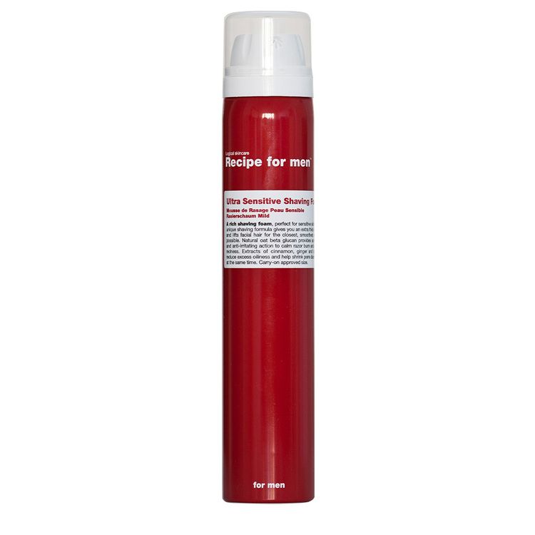 Recipe for men Ultra Sensitive Shaving Foam 100ml