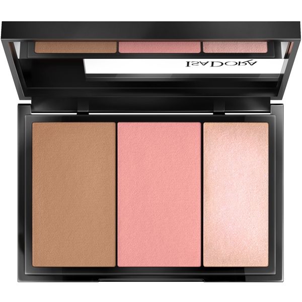IsaDora Face Sculptor 3-in-1 Palette 62 Cool Pink