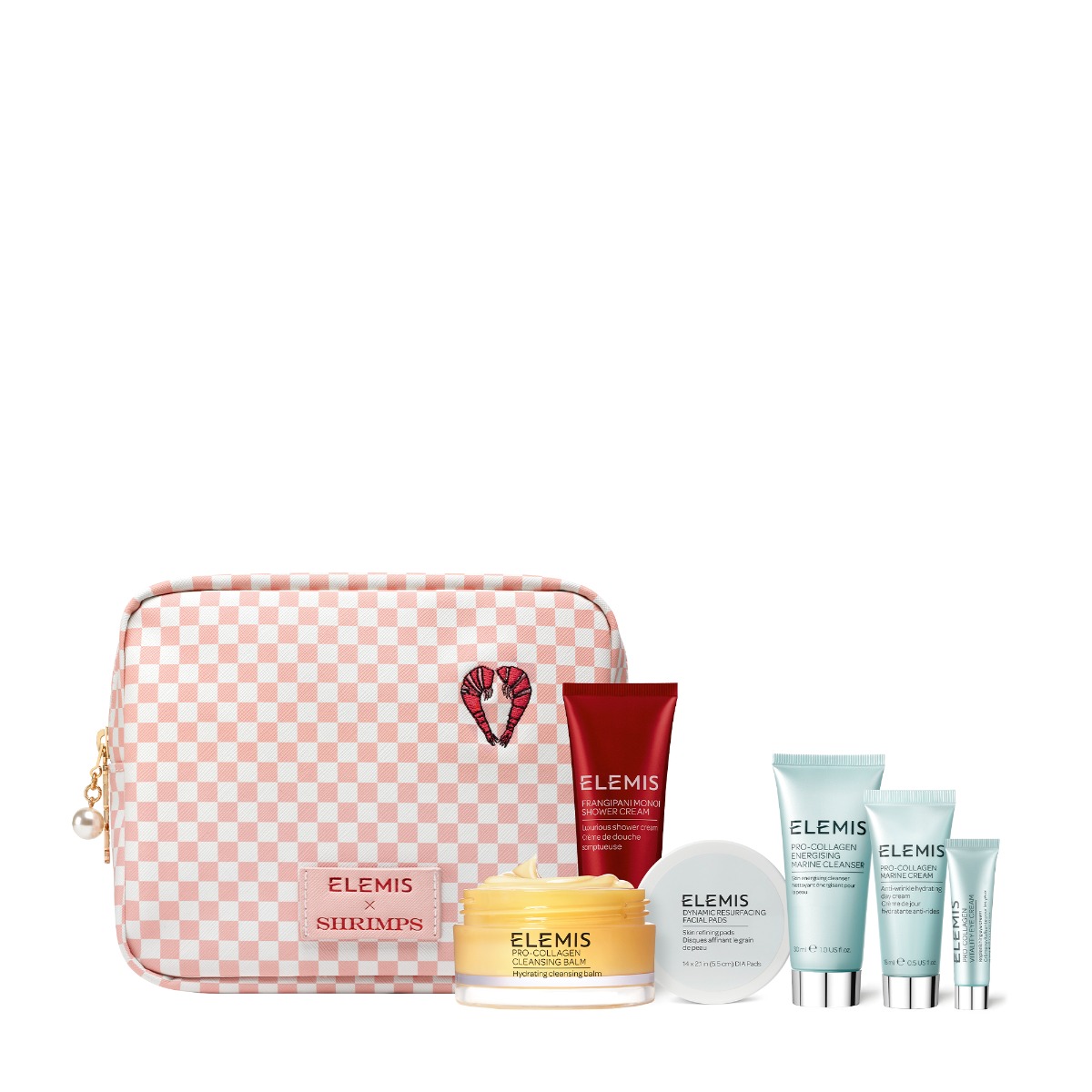 ELEMIS x Shrimps Travel Icons Set