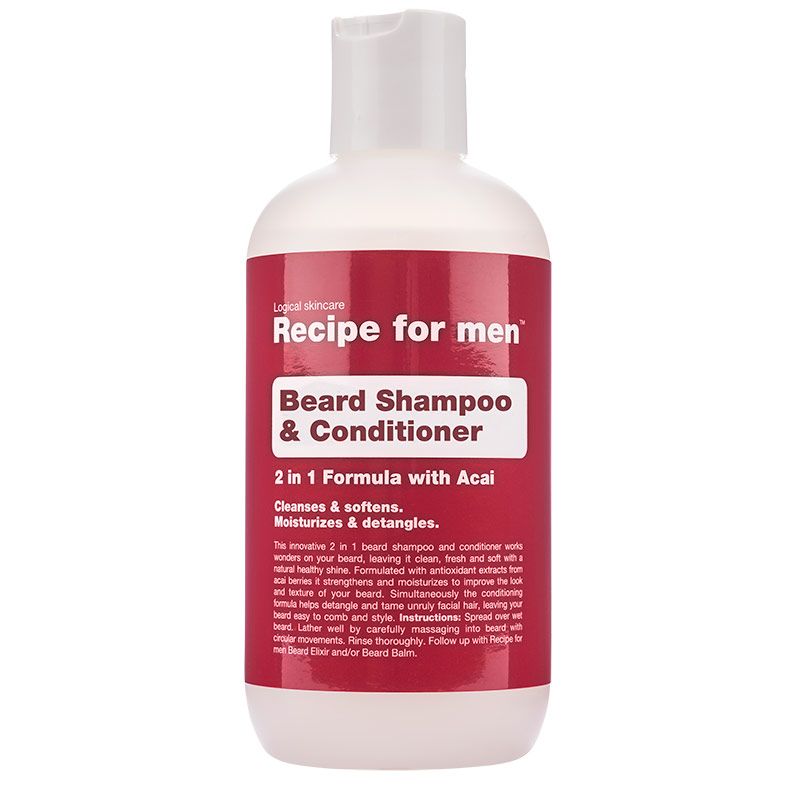 Recipe for men Beard Shampoo & Conditioner 250ml