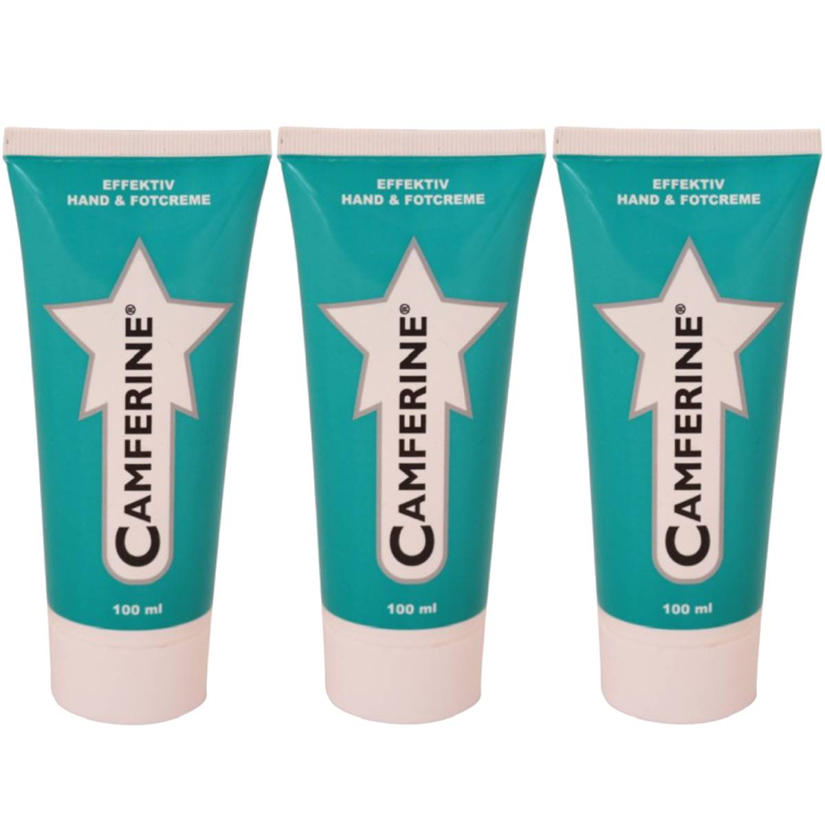 3-Pack Camferine Hand & Fotkräm 100ml