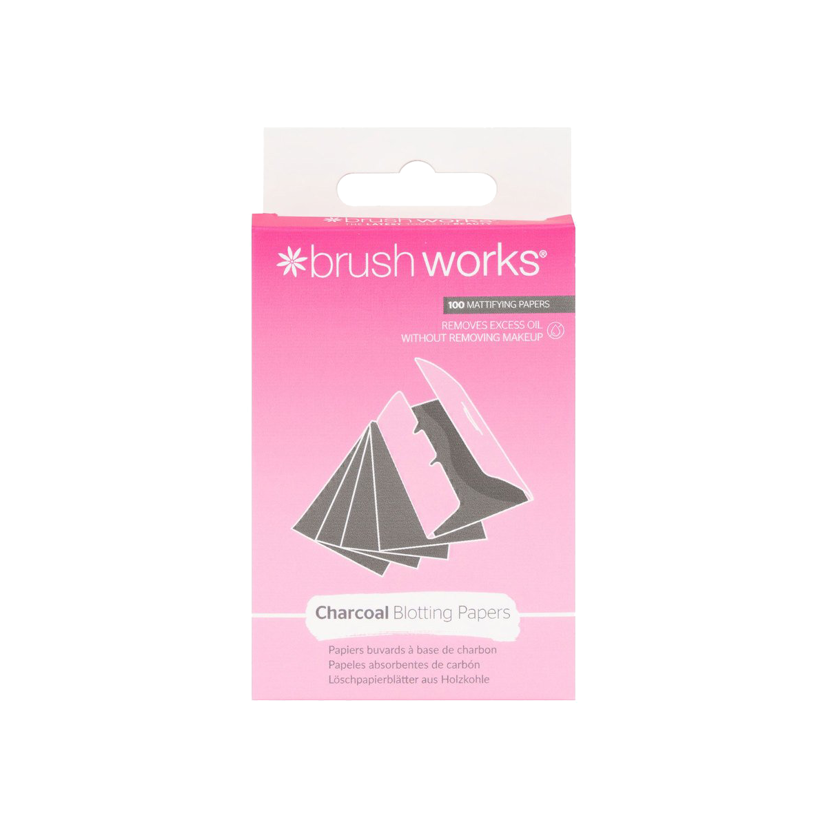 Brushworks Charcoal Blotting Papers 100st