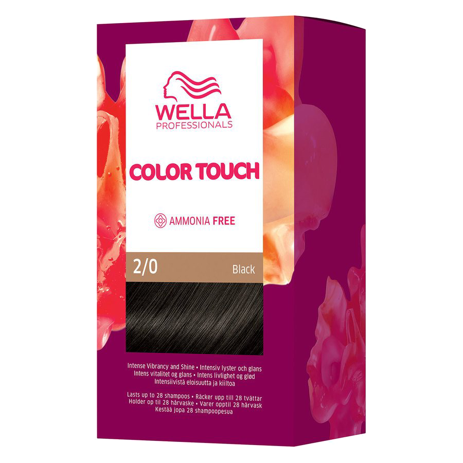 Wella Professionals Color Touch Pure Naturals 2/0 Black 130ml