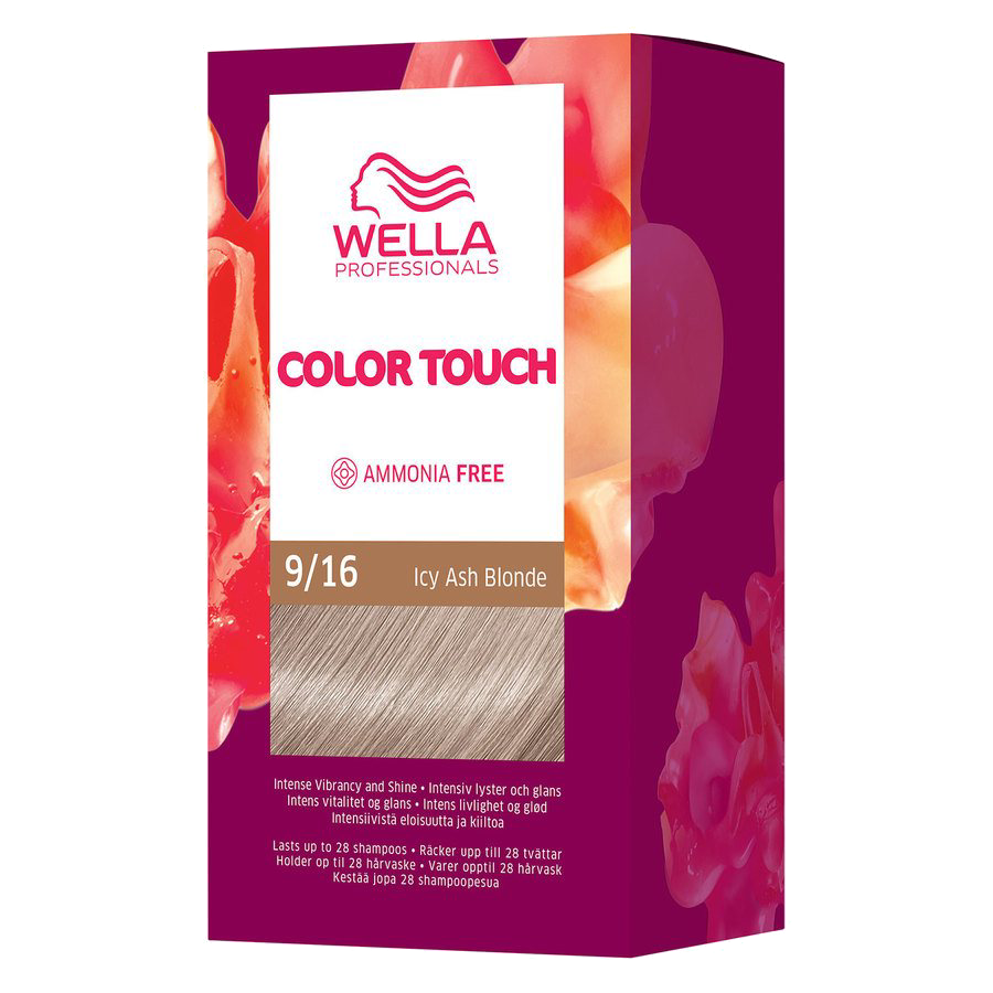 Wella Professionals Color Touch Pure Naturals 9/16 Icy Ash Blonde 130ml