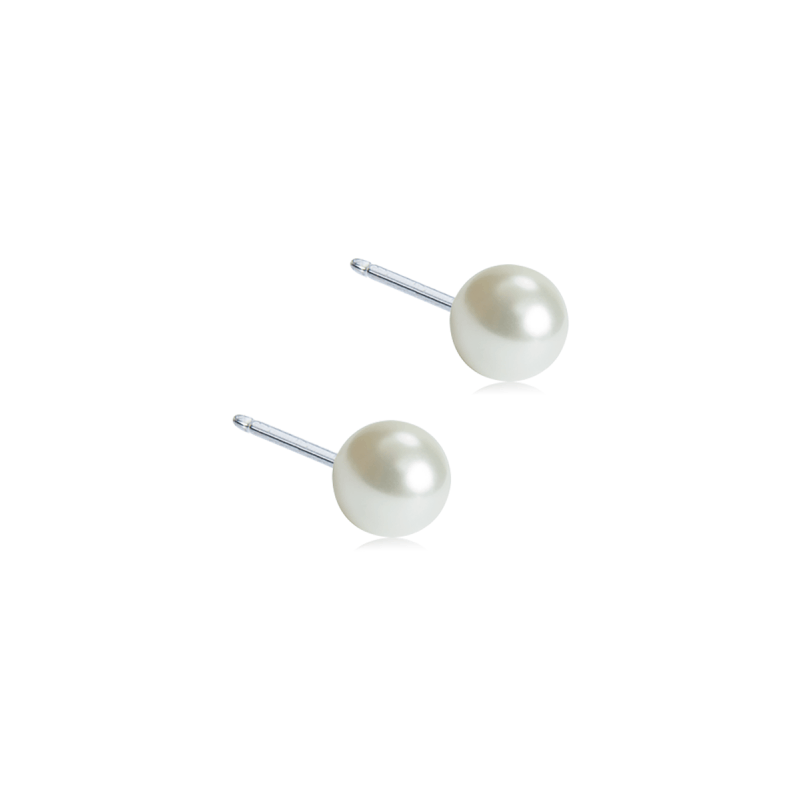 Blomdahls - NT Pearl 4mm, White