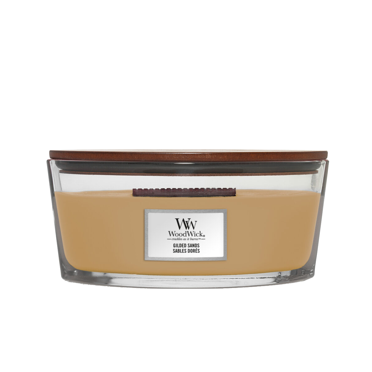 Woodwick Gilded Sands Ellipse Candle