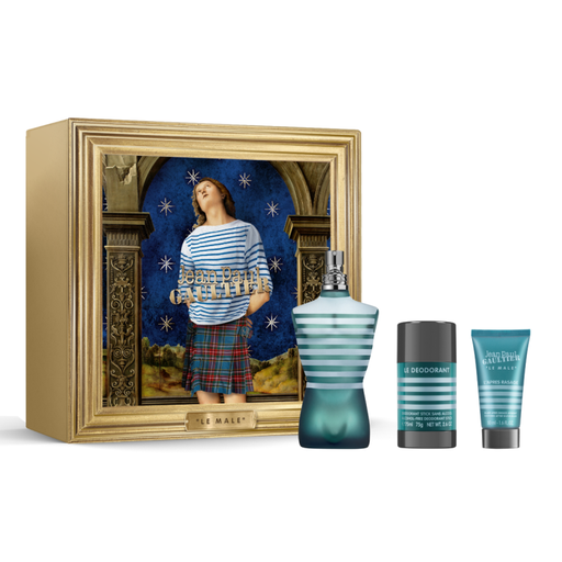 Jean Paul Gaultier Le Male EdT 125ml + After Shave Balm 50ml + Deodorant Stick 75g 2024 Giftset
