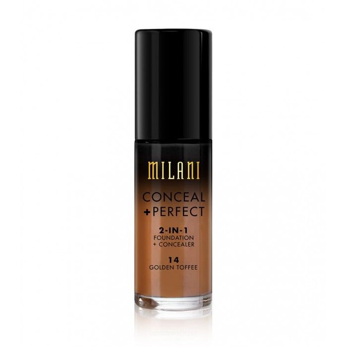 Milani Conceal + Perfect 2-In-1 Foundation + Concealer Golden Toffee