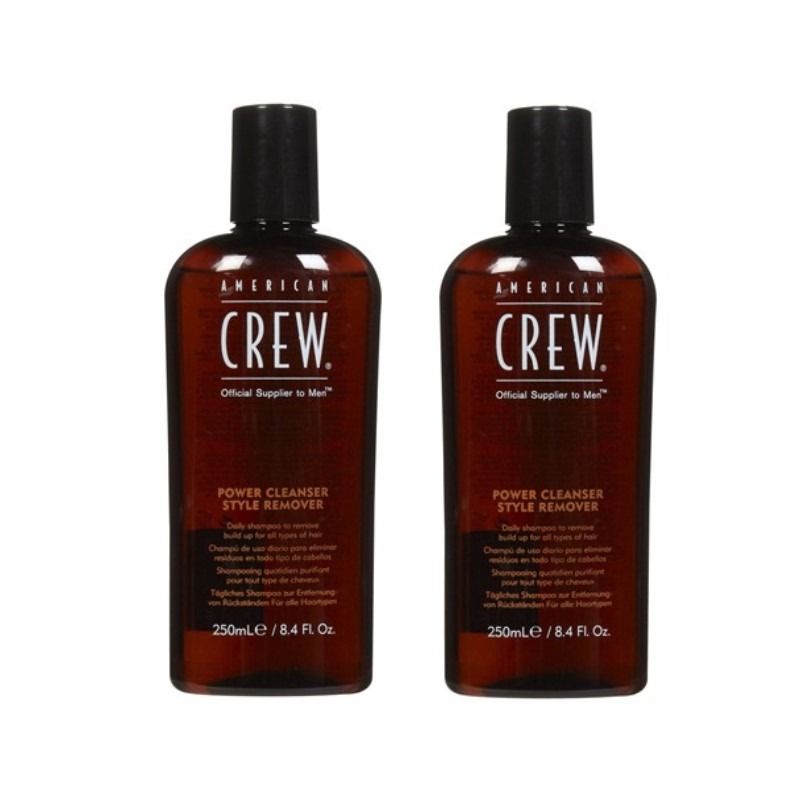 2-Pack American Crew Power Cleanser Style Remover Schampoo 250ml