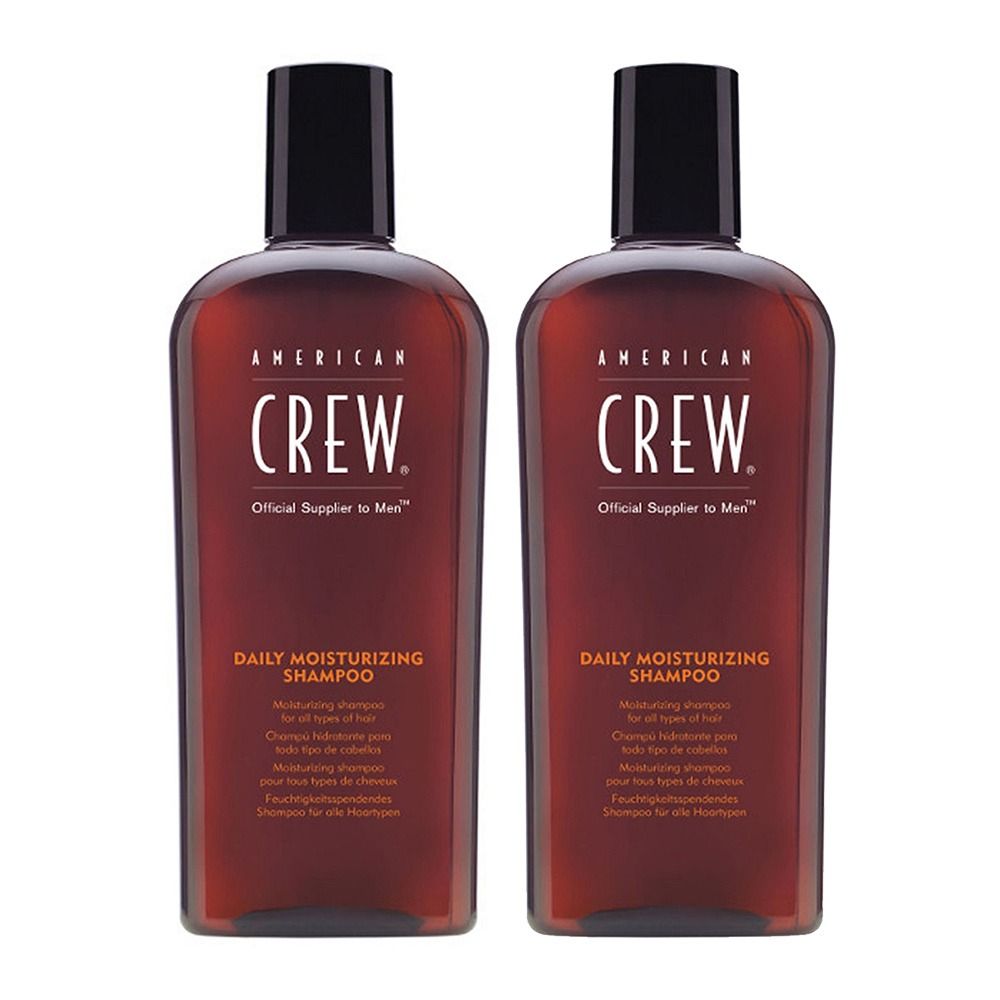 2-pack American Crew Daily Moisturizing Shampoo 250ml