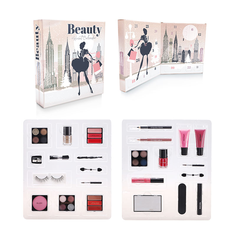 Beauty Girl Sky City Advent Kalender