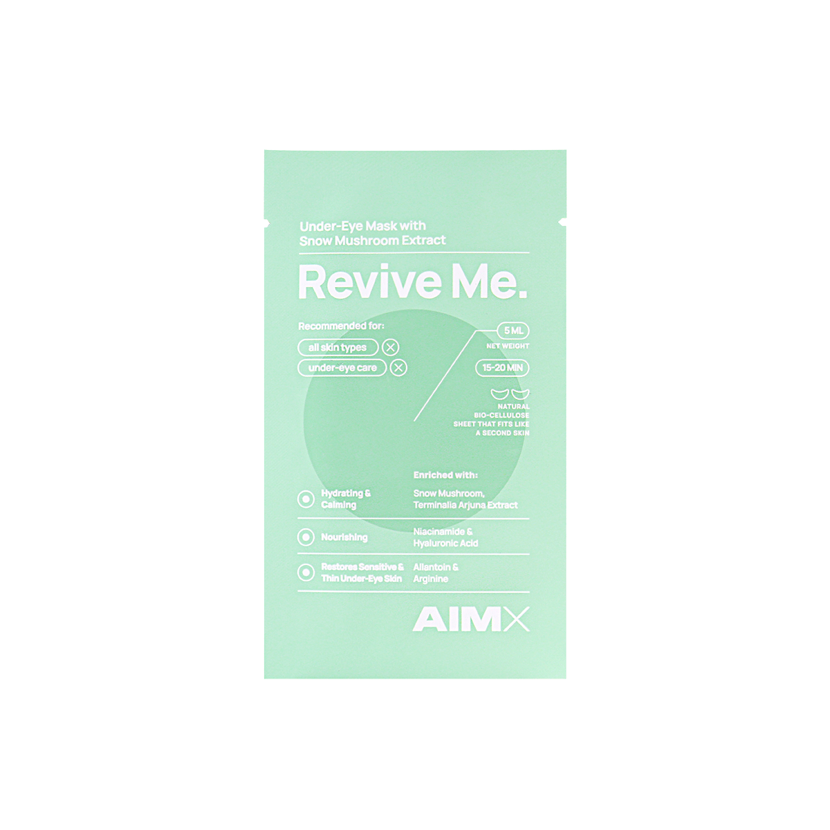 AIMX Revive Me under eye mask with Hyaluron 5ml