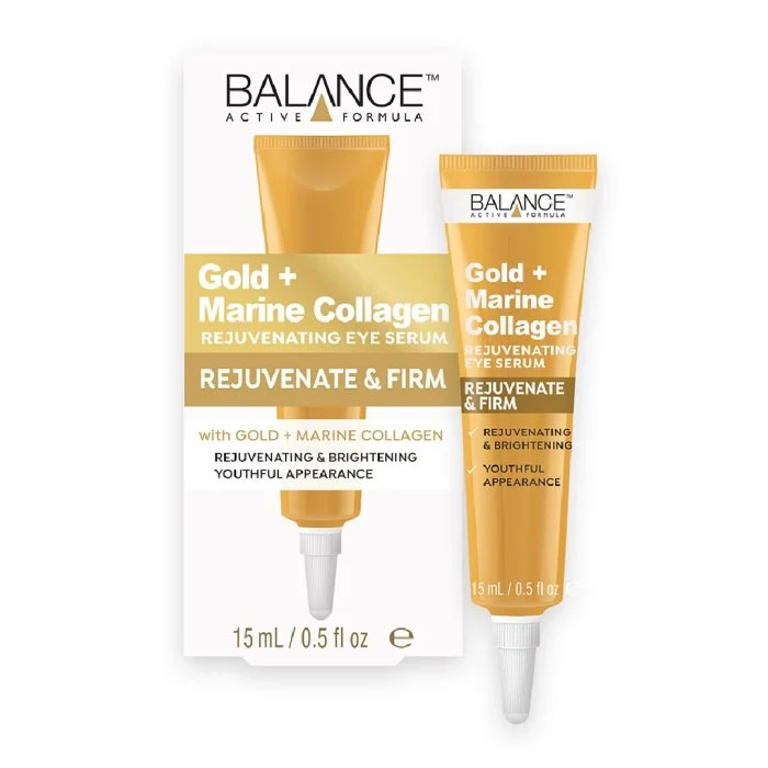 Balance Active Formula GOLD + MARINE Collagen Rejuvenating Eye Serum 15ml