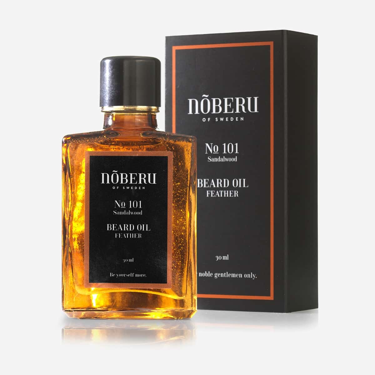 Nõberu Stockholm Beard Oil Feather Sandalwood 30ml