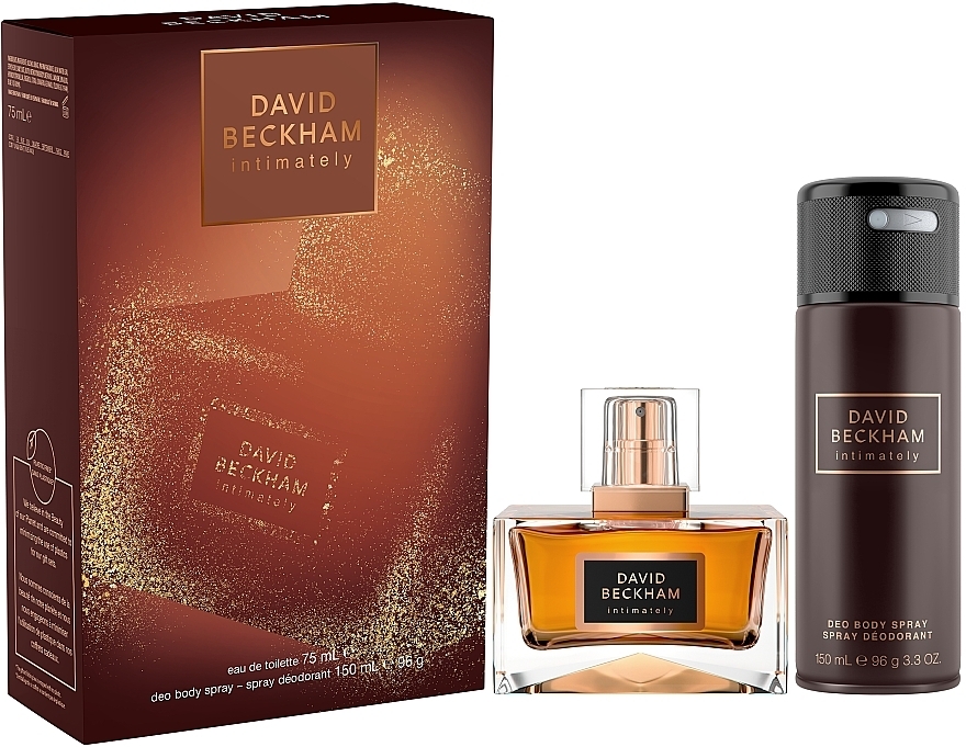 David Beckham Intimately Edt 75ml + Deo Body Spray 150ml Giftset