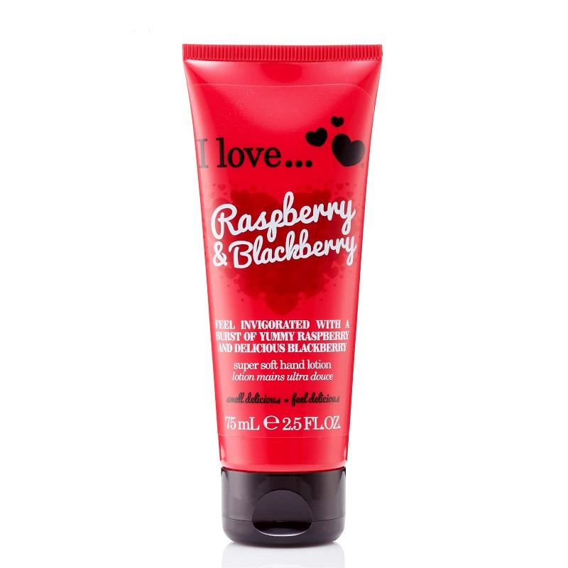 I Love Raspberry & Blackberry Super Soft Hand Lotion 75ml