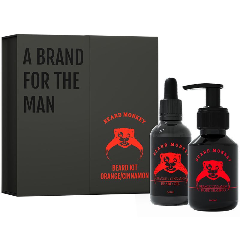 Giftset Beard Monkey 2021 Orange/Cinnamon