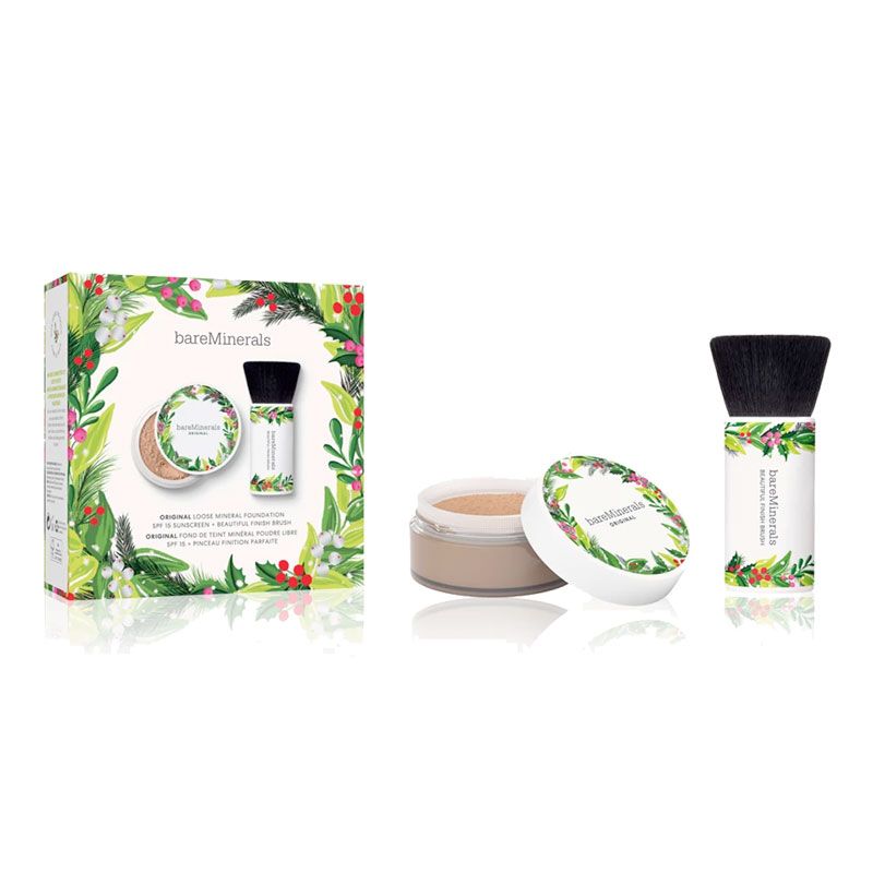 bareMinerals Original Foundation + Brush Duo Set - Light