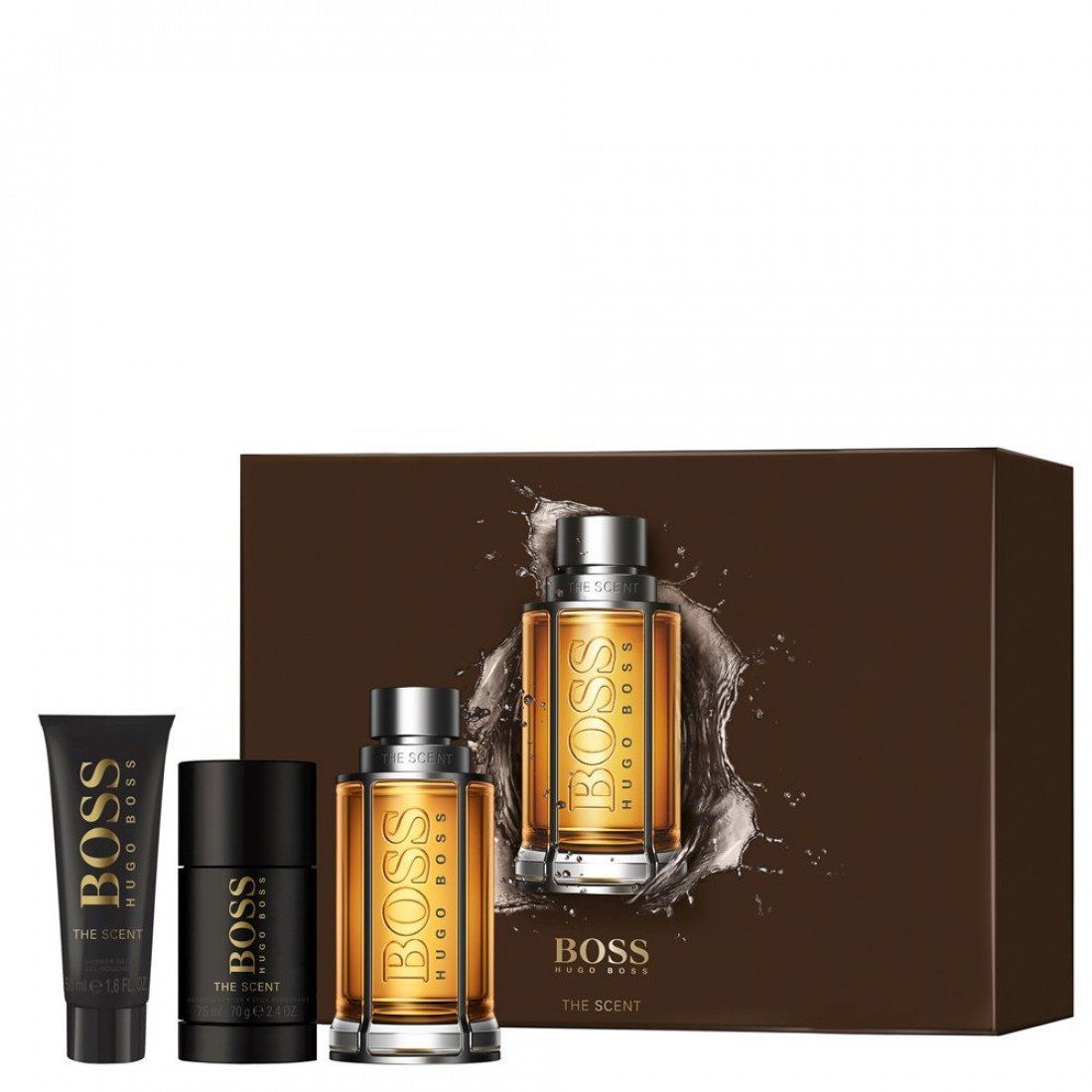Hugo Boss The Scent Edt 100ml + Deostick 75ml + Showergel 50ml Giftset