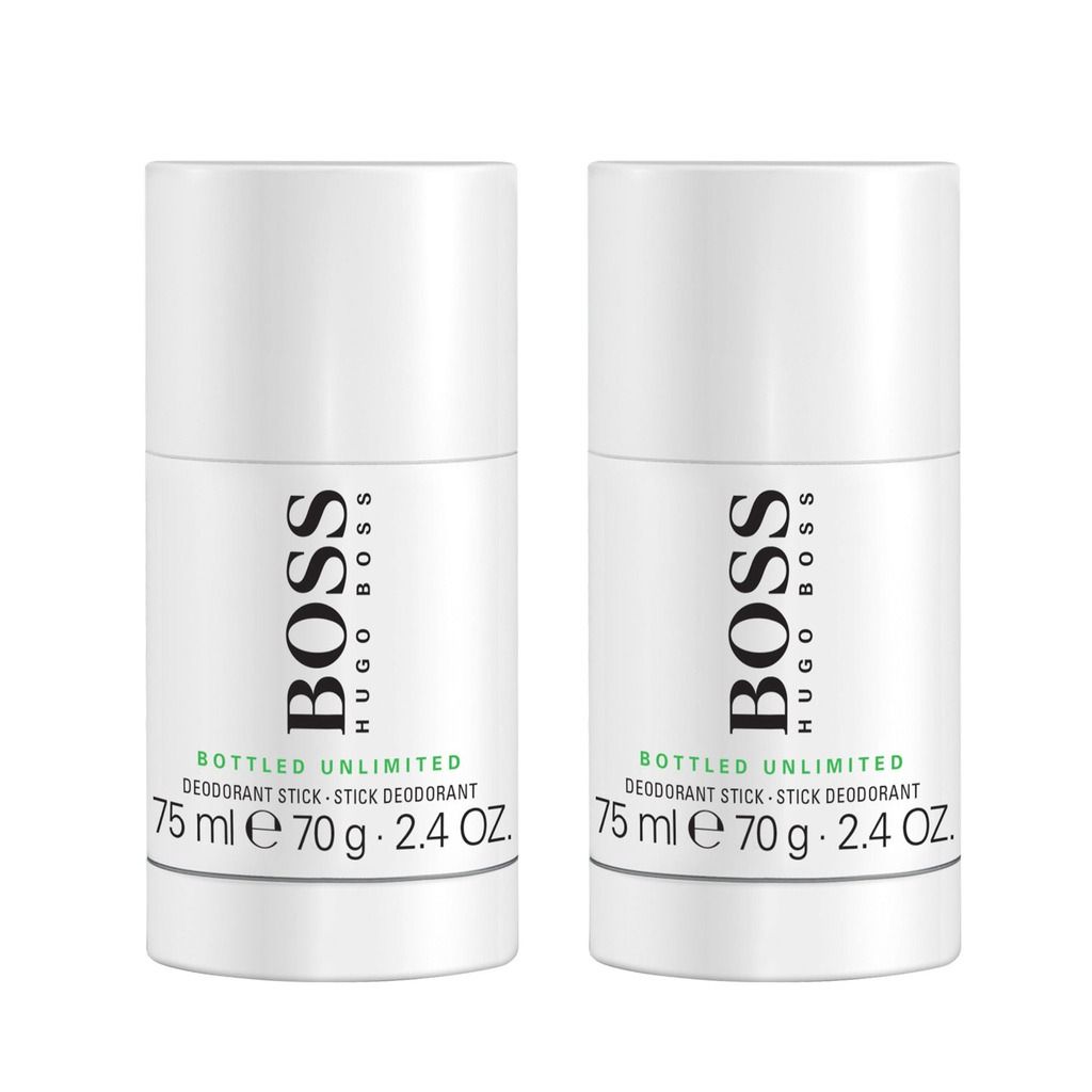 2-Pack Hugo Boss Bottled Unlimited Deostick 75ml