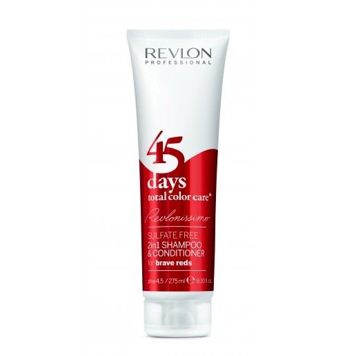 Revlon 45 Days Total Color Care 2in1 Brave Reds 275ml