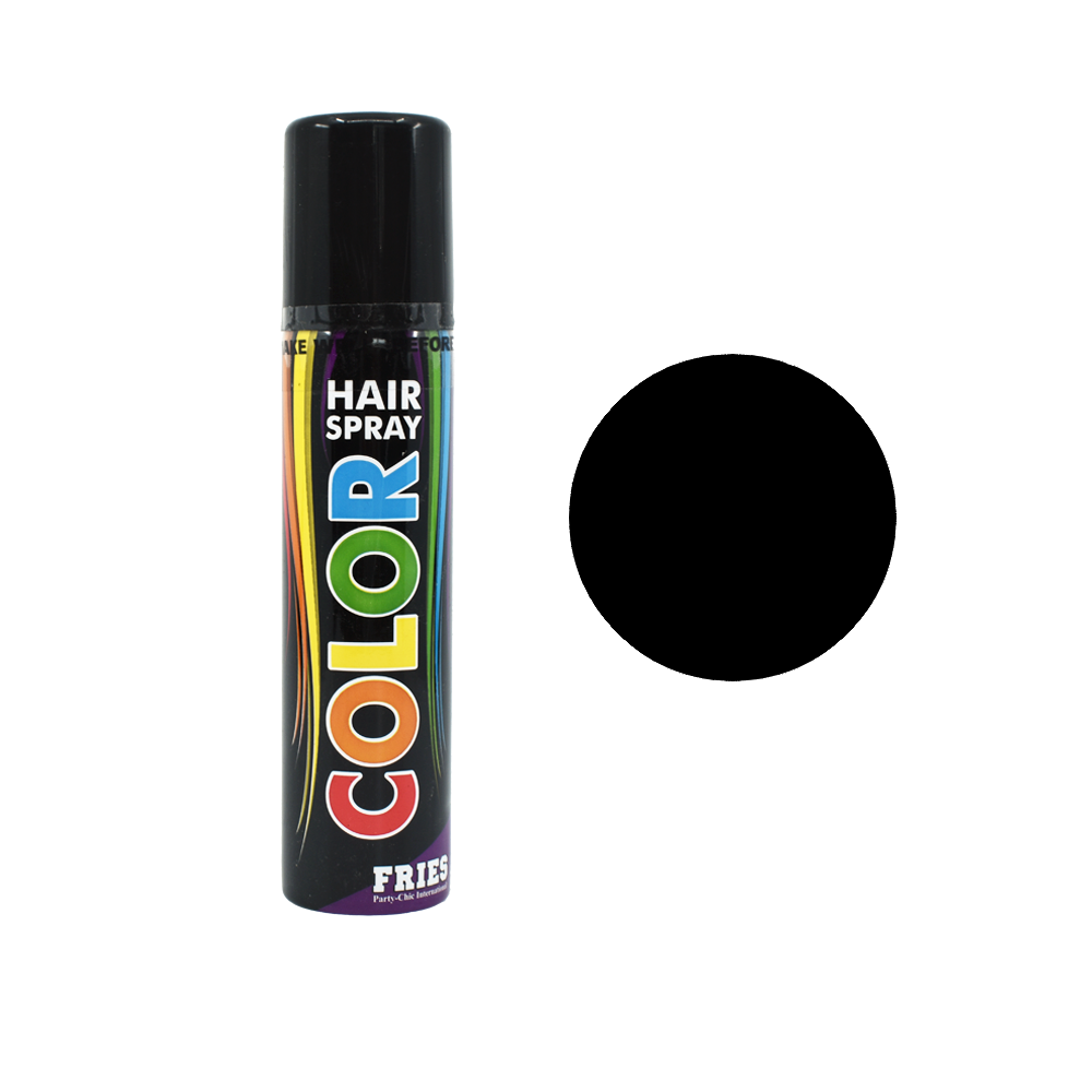 Bravehead Fries Color Hair-Spray Black 100ml