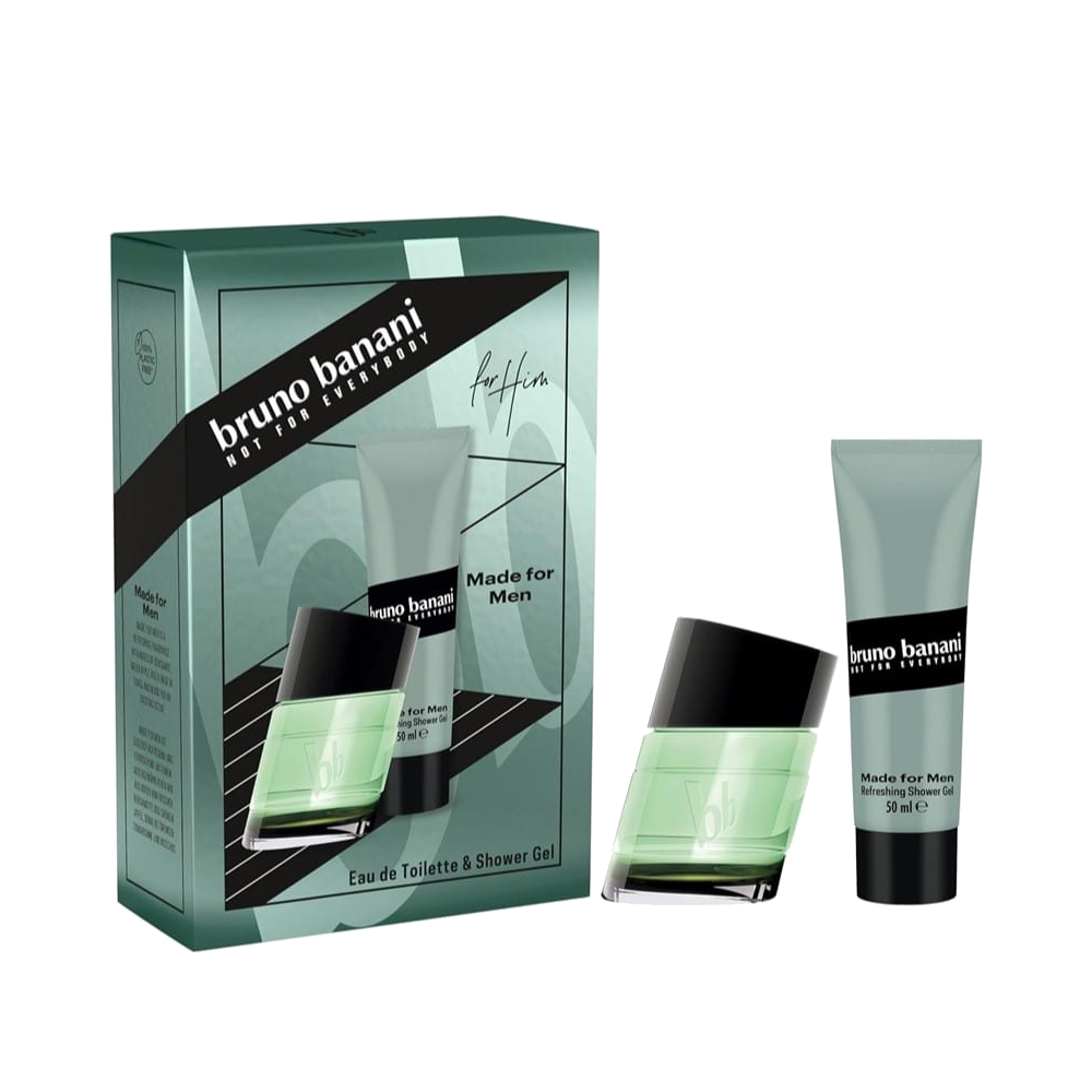 Bruno Banani Made for Men Giftset EdT 30ml & Shower gel 50ml
