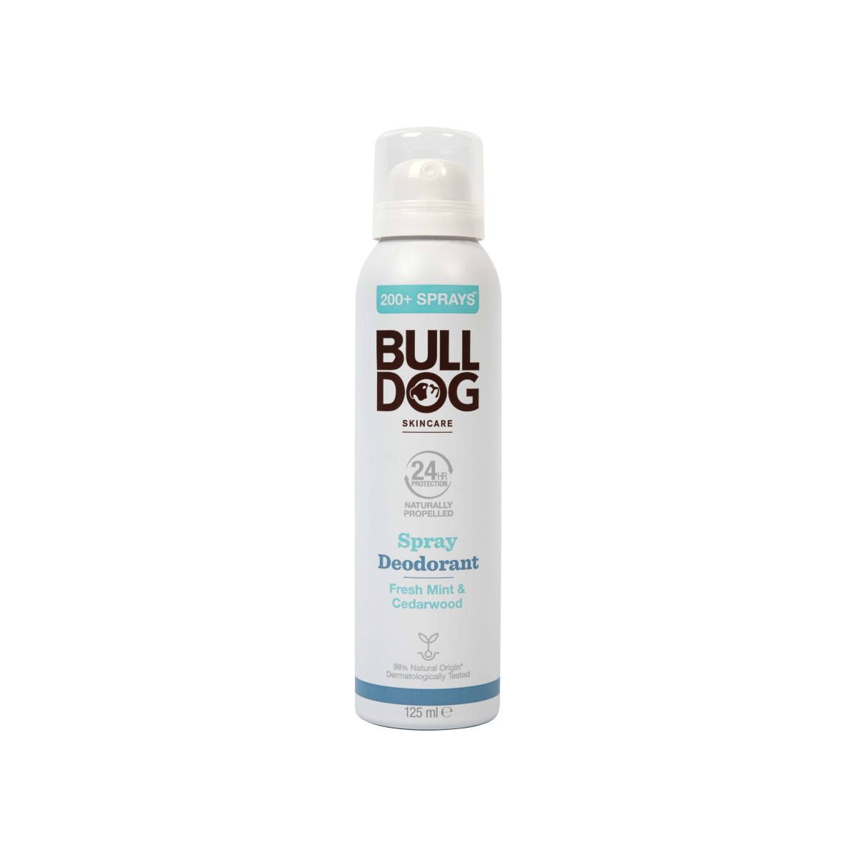 Bulldog Fresh Mint & Cedarwood Spray Deodorant 125ml