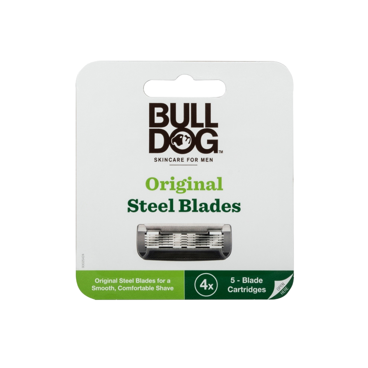 Bulldog Original Steel Blades 4-pack