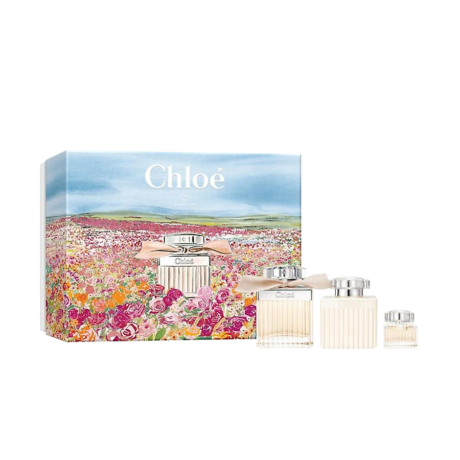 Chloé Signature Edp 75ml, Body Lotion 100ml & Edp 5ml Giftset