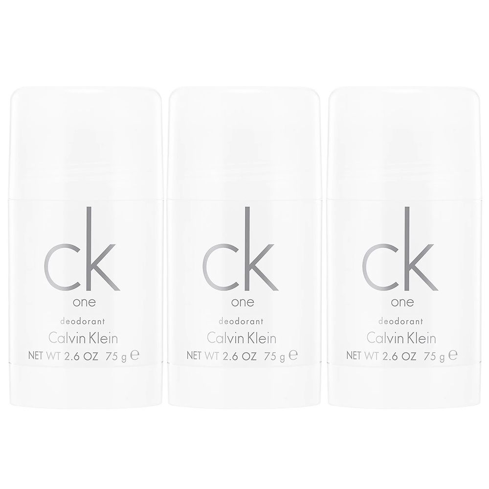 3-pack Calvin Klein CK One Deostick 75ml