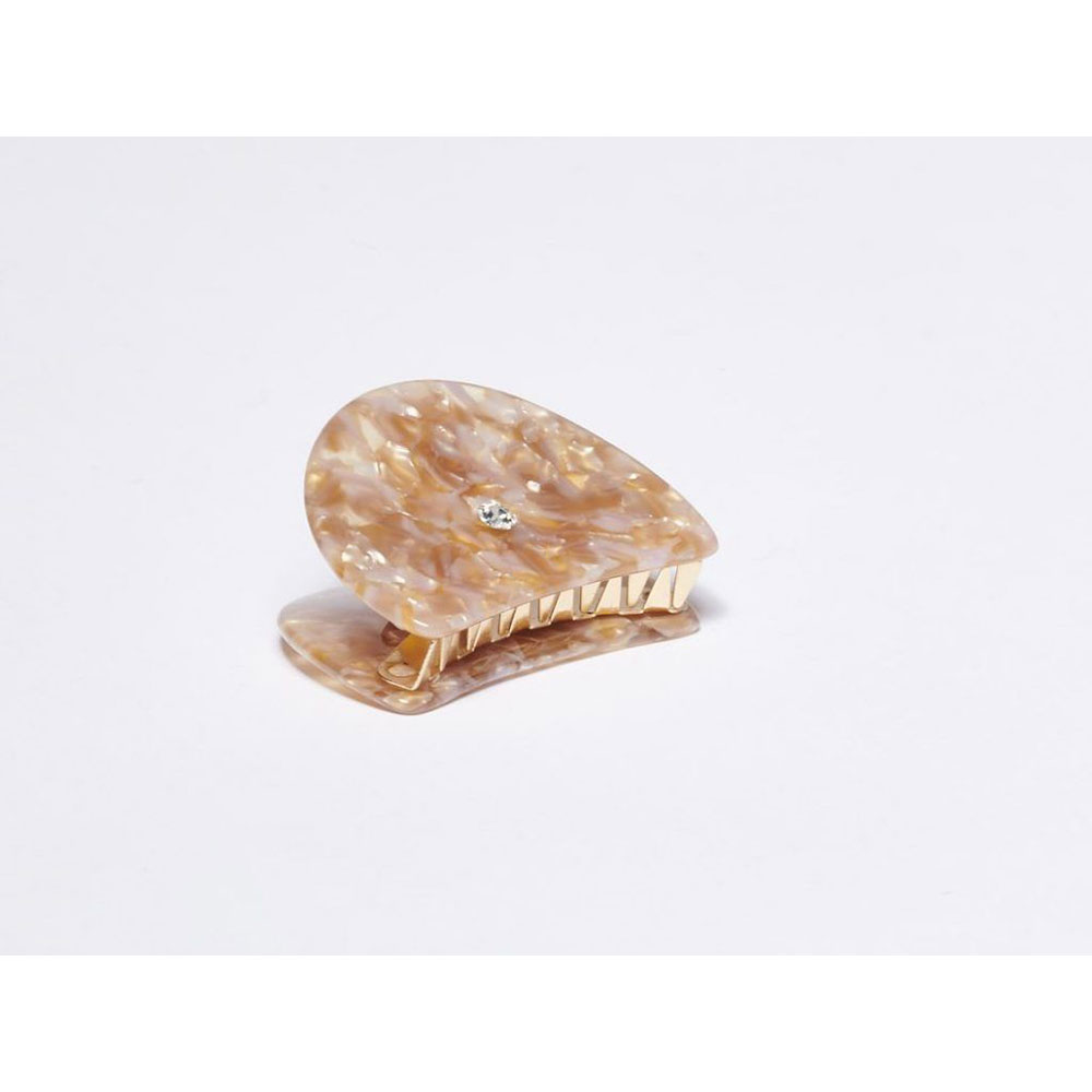 Pieces by Bonbon Madeleine Hairclaw Beige
