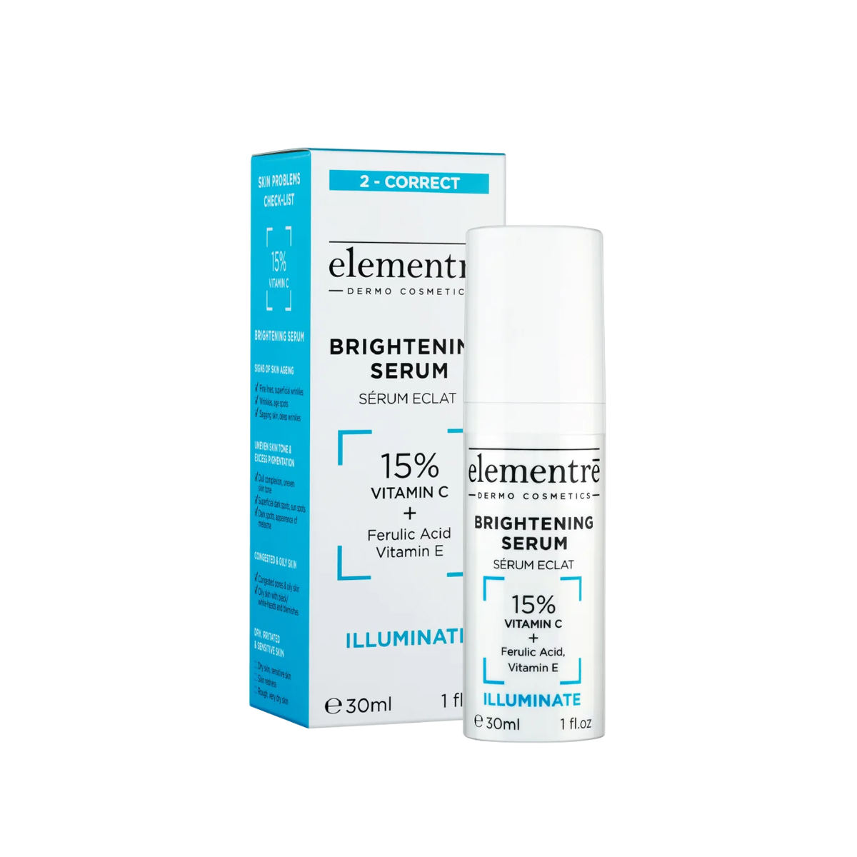 Elementre 15% Vitamin C Complex Brightening Serum 30ml