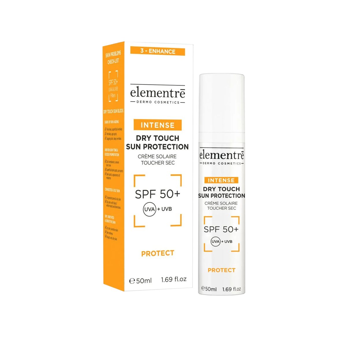 Elementre SPF 50+ Dry Touch Intense Sun Protection