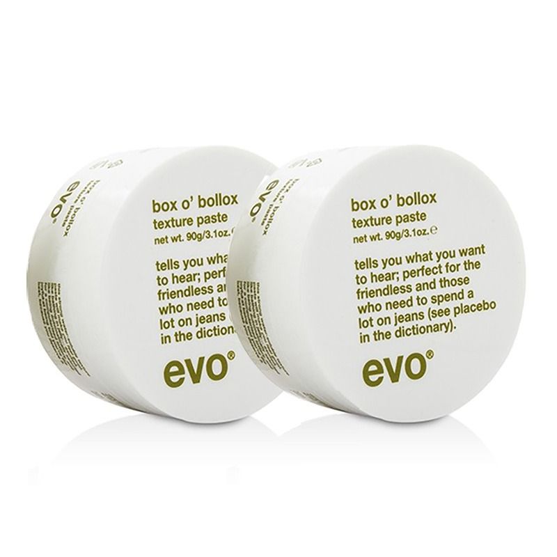 2-Pack Evo Hair Box Of Bollox Texture Paste 90g