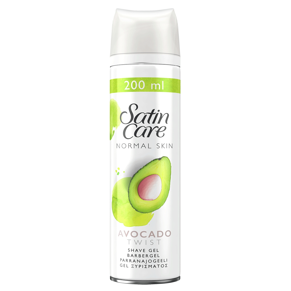 Gillette Venus Satin Care Avocado Twist Shaving Gel 200ml