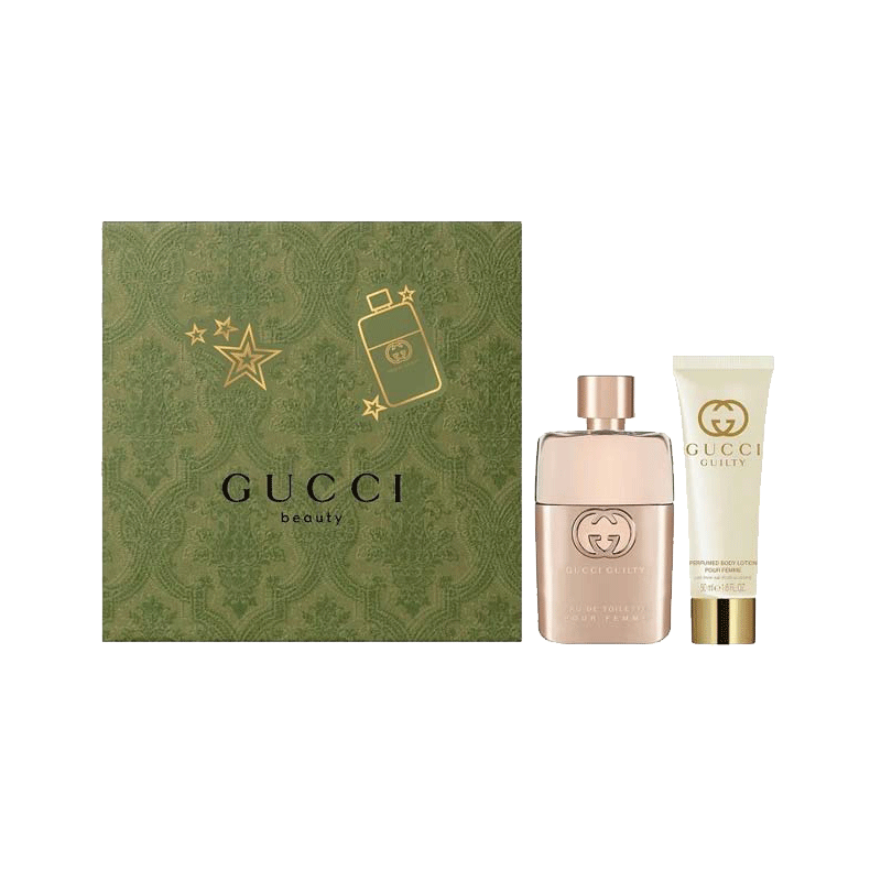Gucci Guilty Pour Femme Edt 50ml & Body Lotion 50ml Giftset