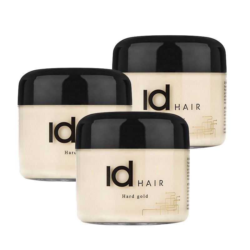 3-Pack Id Hair Hard Gold 100ml