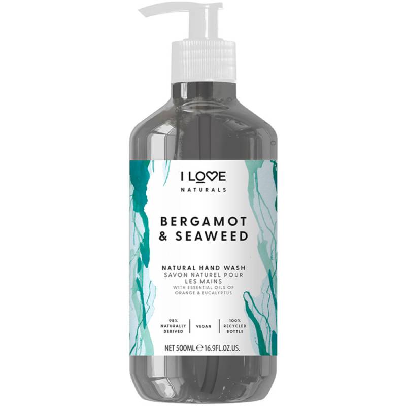 I Love Naturals Bergamot & Seaweed Hand Wash 500ml