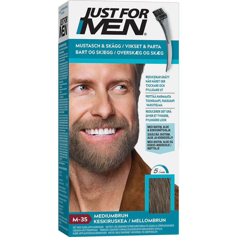 Just For Men Medium Brown Beard M35