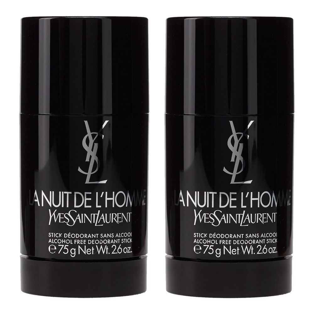 2-Pack Yves Saint Laurent La Nuit de L'Homme Deo Stick 75g
