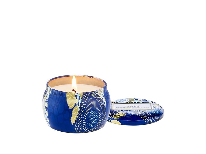 Voluspa Mediterranean Lemon Mini Tin Candle 113g